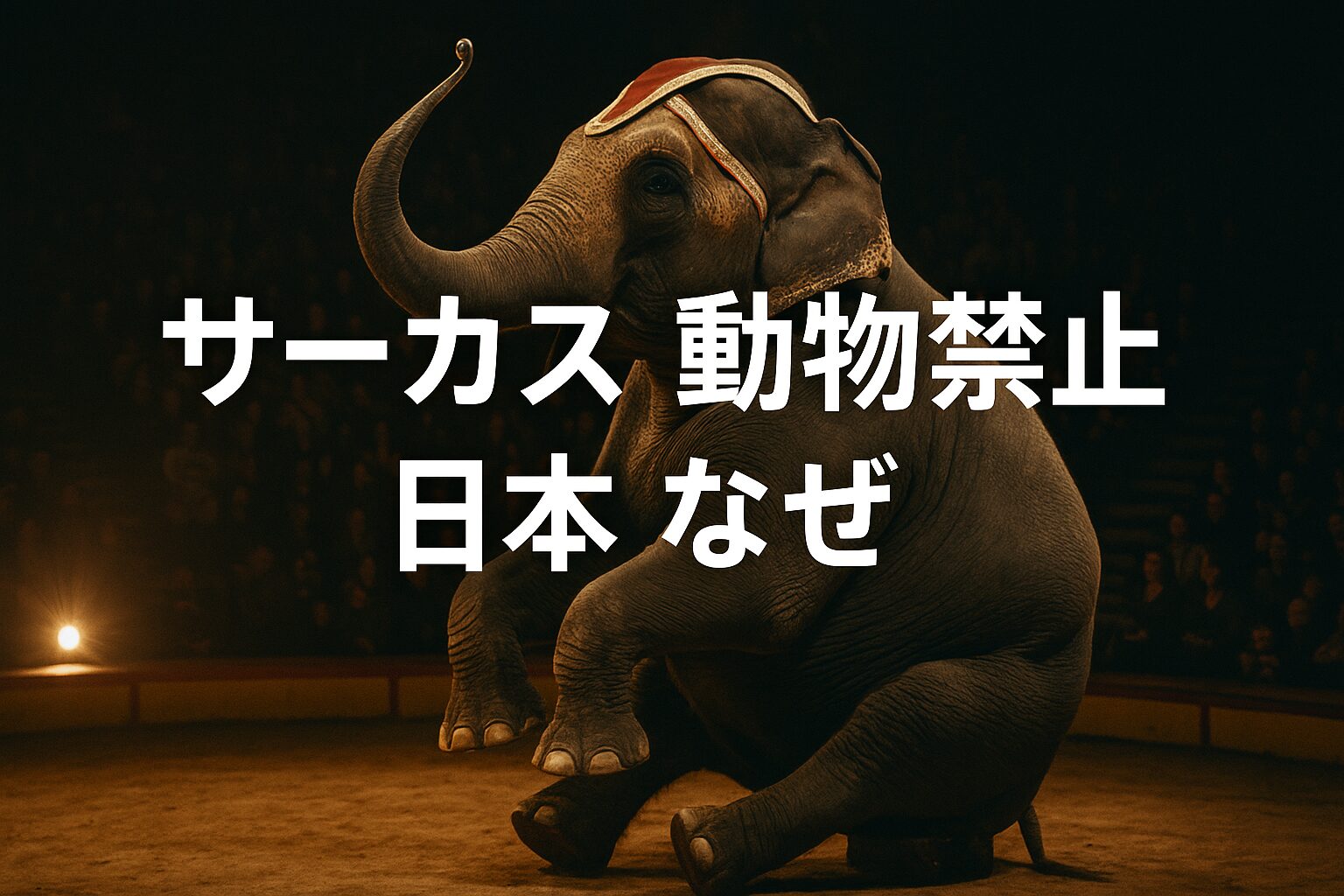 サーカス 動物 禁止　日本　なぜ