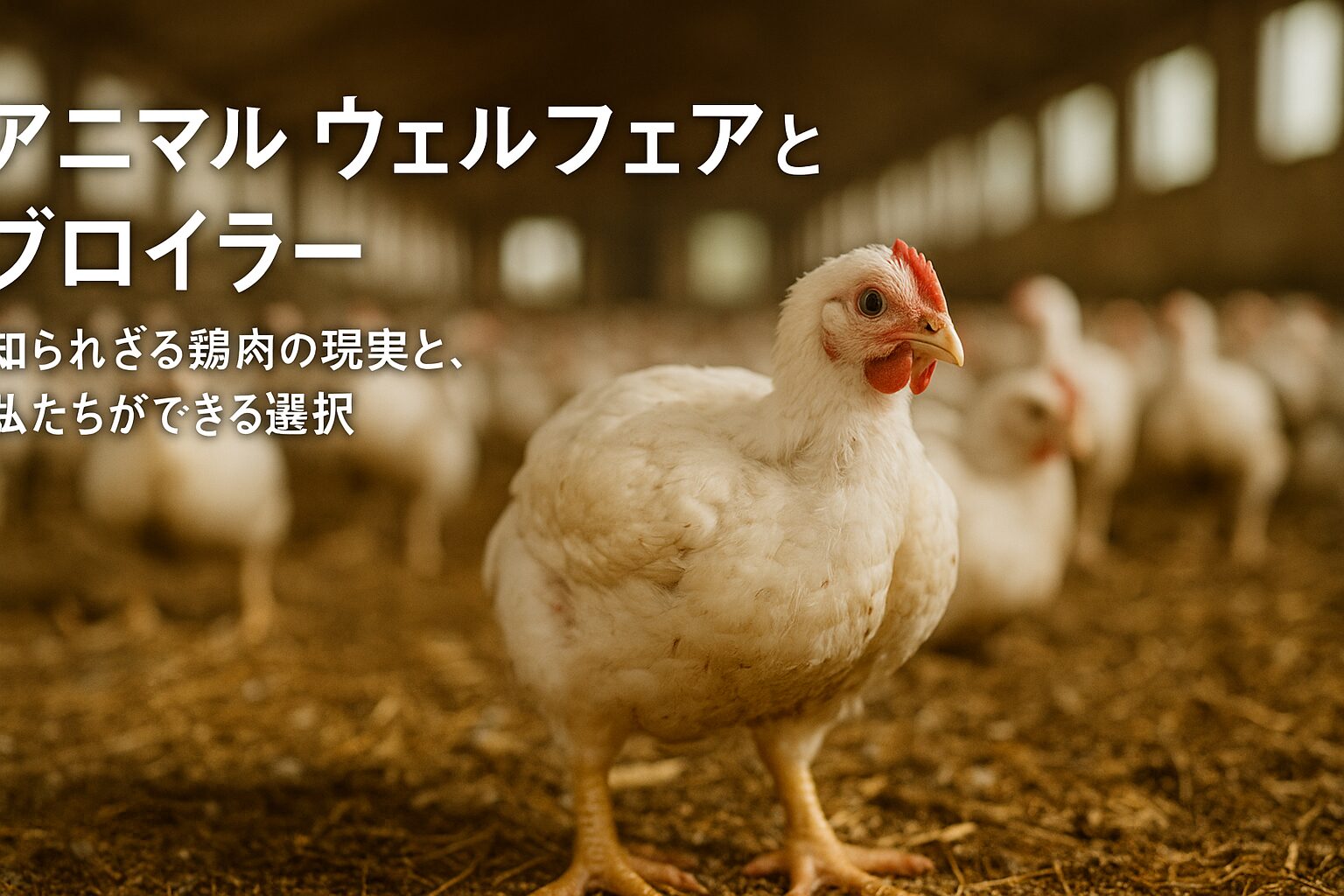アニマルウェルフェア ブロイラー