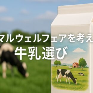 アニマルウェルフェアに配慮した牛乳の選び方｜スーパーで買える商品と消費者アクション