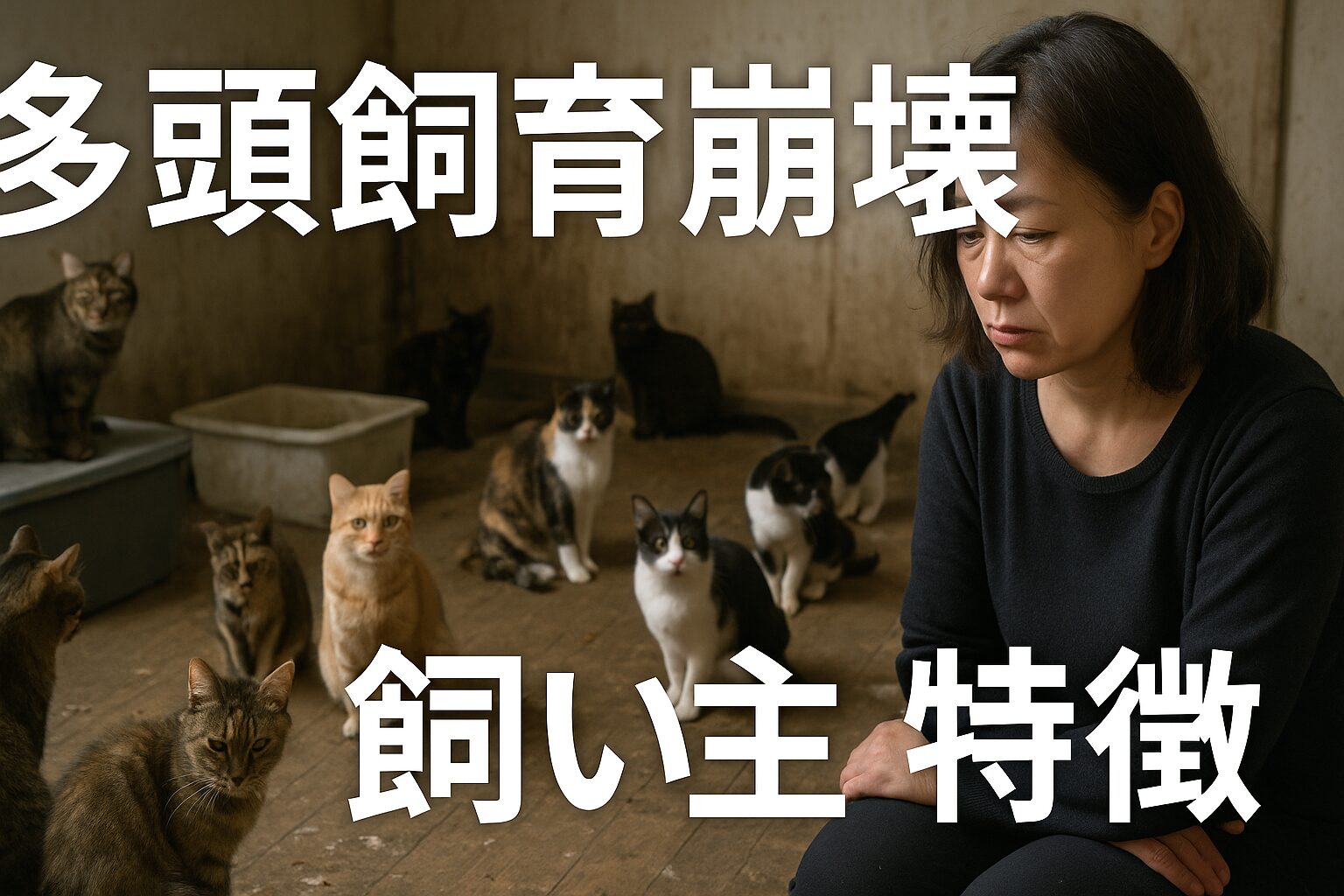 多頭飼育崩壊 飼い主 特徴