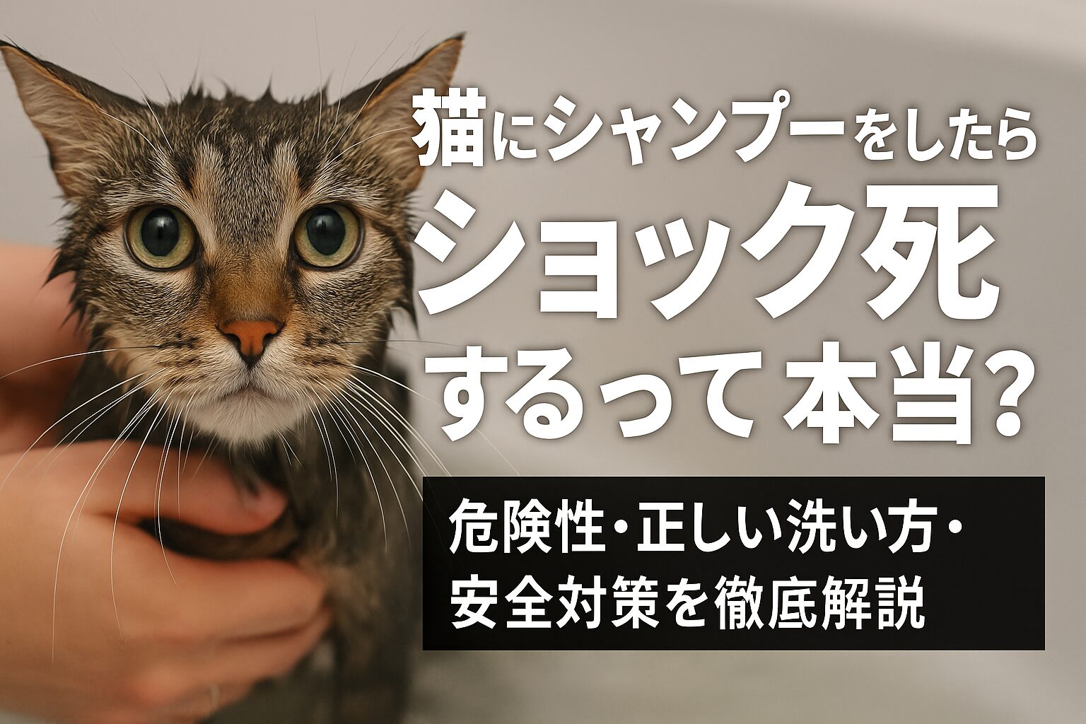 猫 シャンプー ショック死