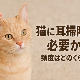 猫の耳掃除は必要？適切な頻度とやり方を獣医師監修で徹底解説