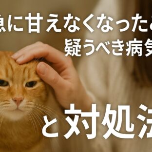猫が甘えなくなった理由:病気か成長か見極めるポイント