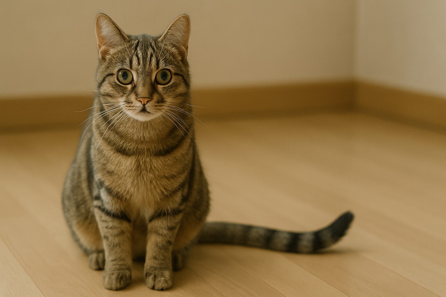 猫 尻尾 左右に振る ゆっくり