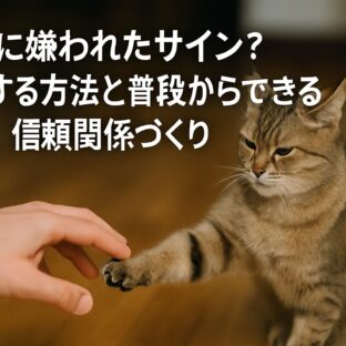 猫に嫌われた?サインを見逃さないで!仲直りの方法を徹底解説