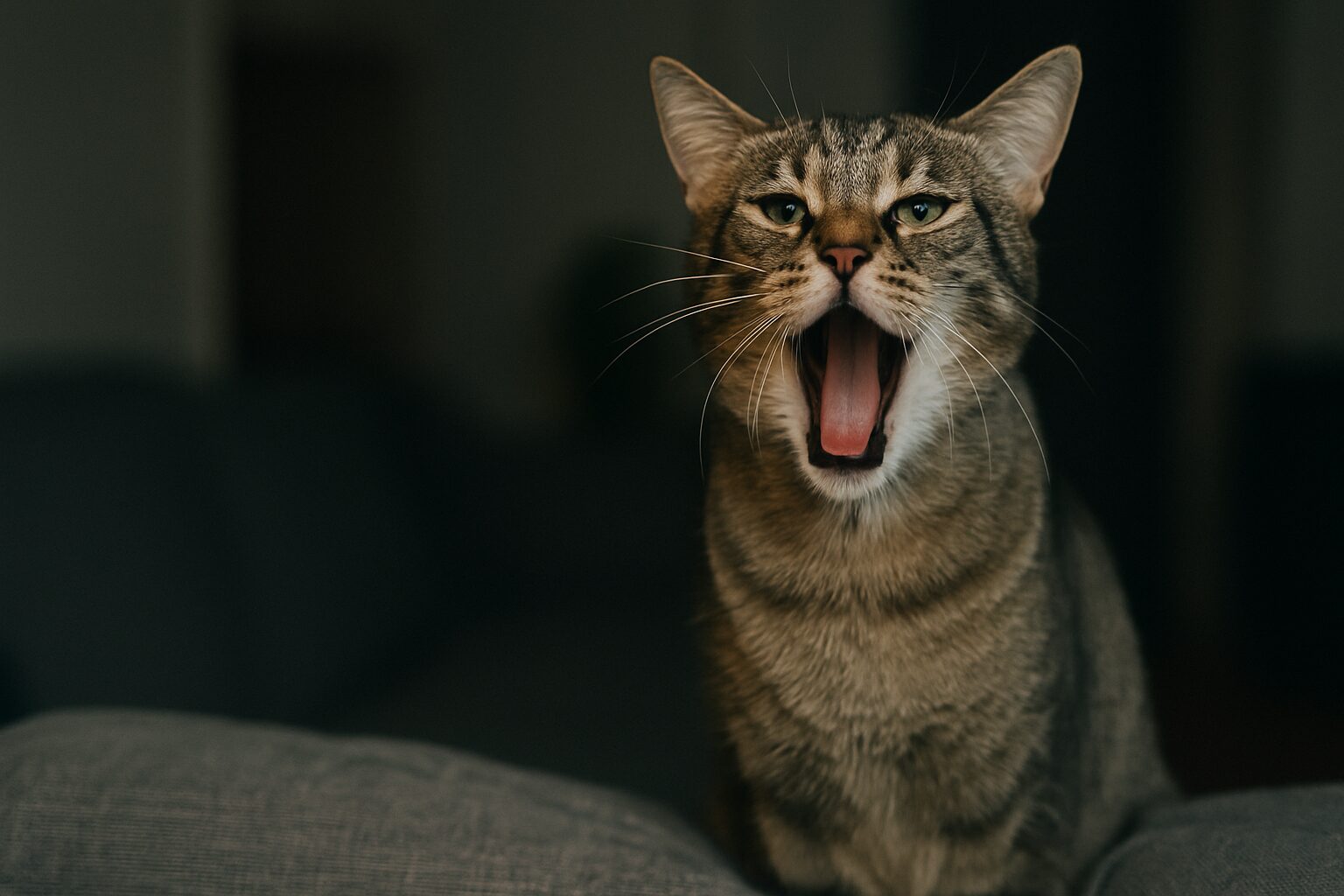 猫 叫ぶ ように 鳴く 発情期　うるさい　寝れない