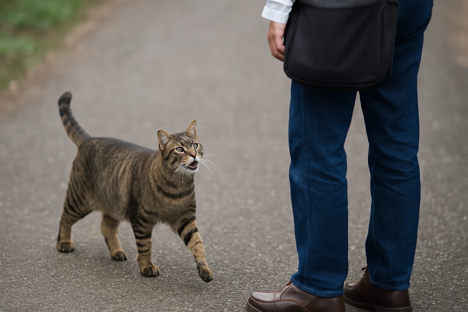 野良猫 人を覚える