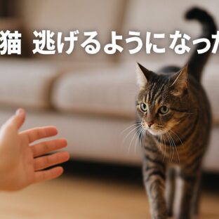 飼い猫が逃げるようになった・近寄らなくなった原因と対処法