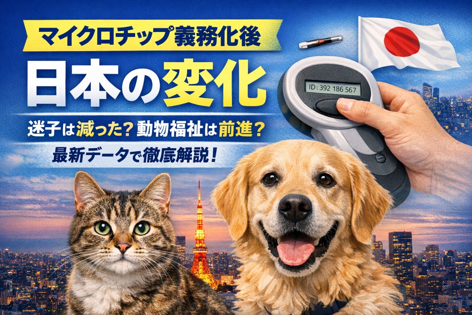 マイクロチップ義務化で日本はどう変わった