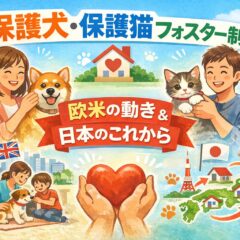 保護犬・保護猫のフォスター制度とは？欧米の最新動向と日本が今すぐ取り入れるべき理由