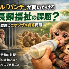 子ザル「パンチ」から考える霊長類福祉の課題――母親との分離、人工哺育、そして精神的ニーズとは