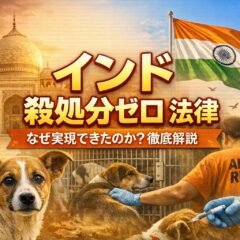 インドの「殺処分ゼロ」法律とは？世界が注目する動物福祉先進国の現実と日本への示唆