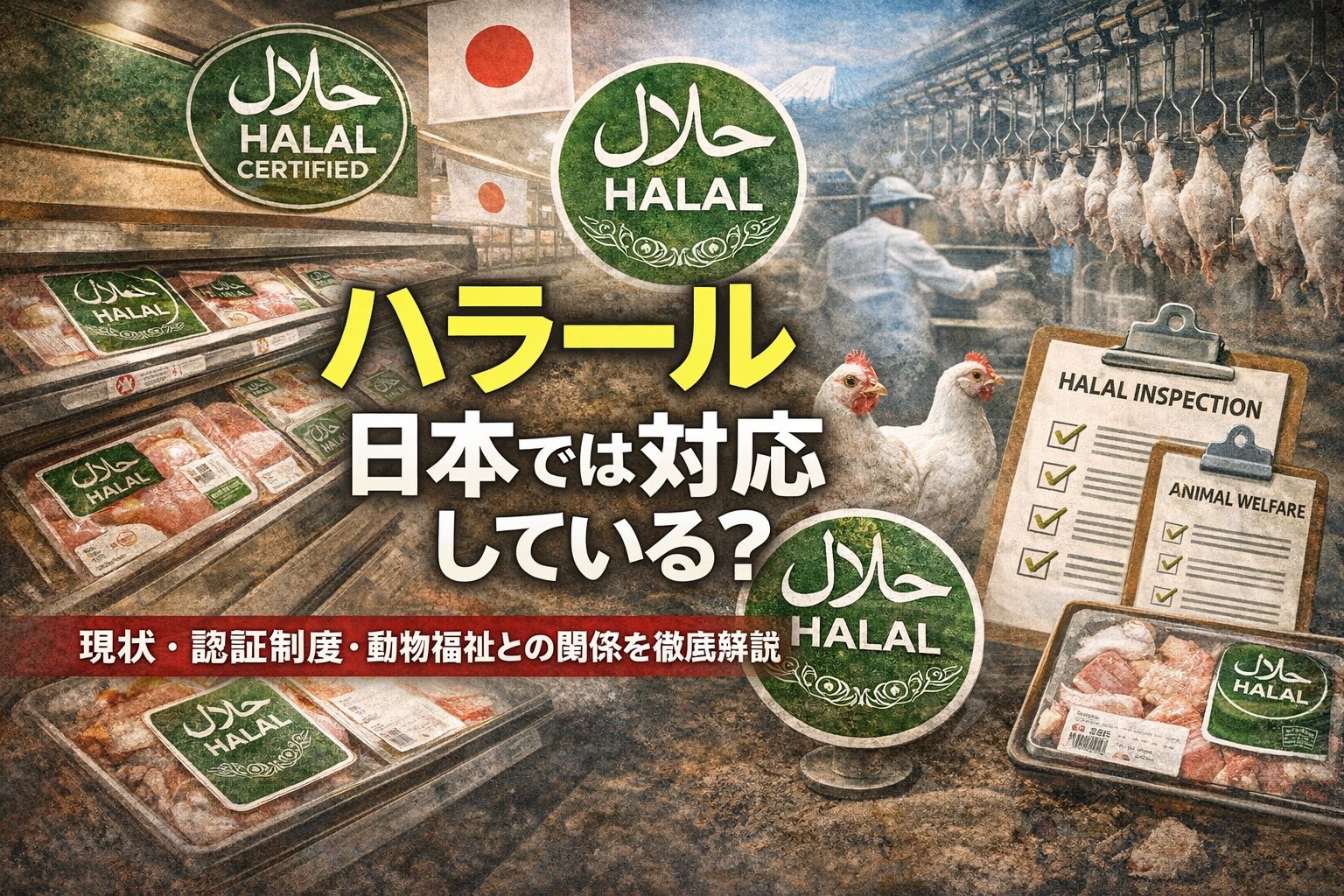 ハラール 日本 対応