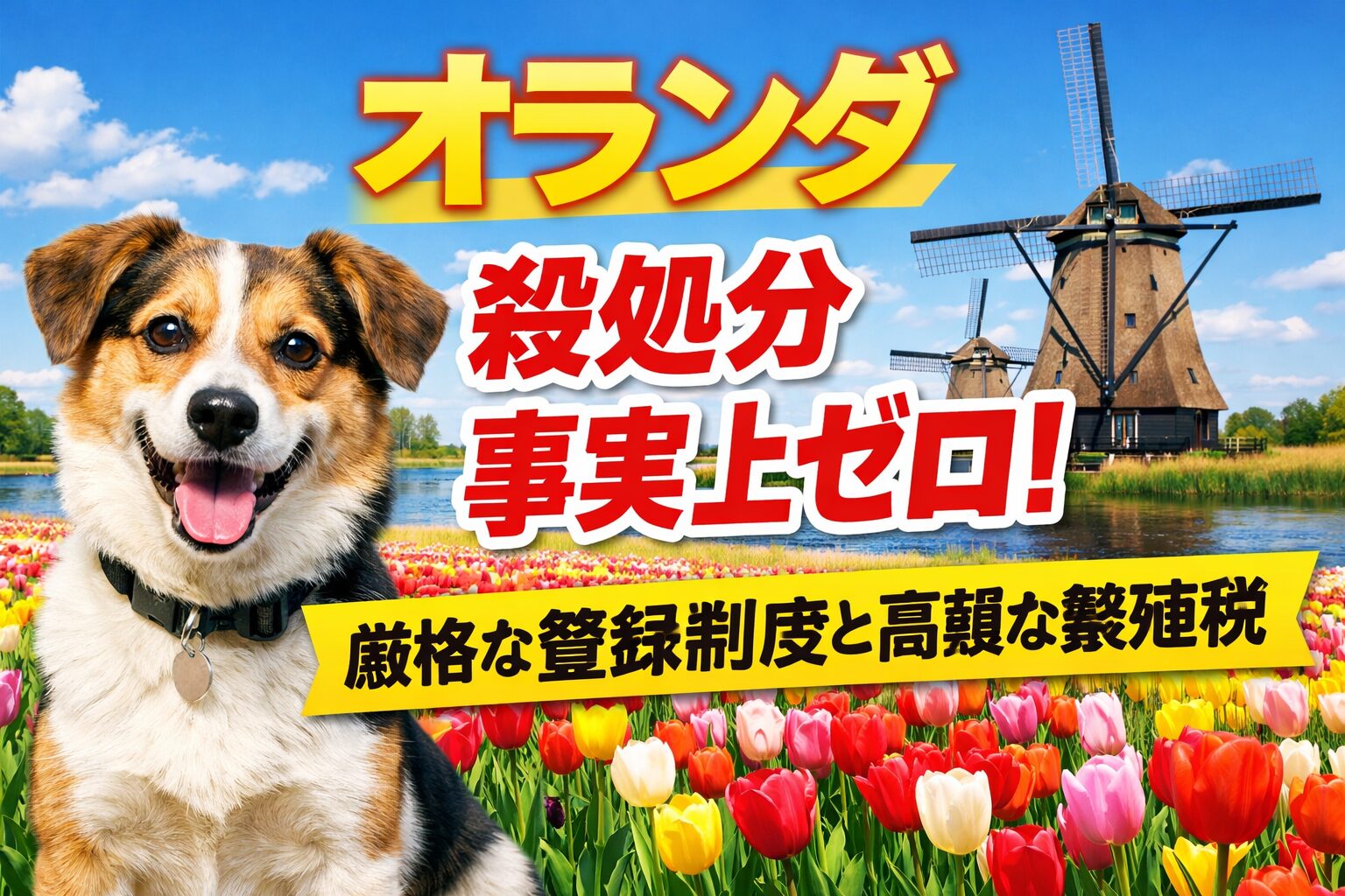 オランダは殺処分事実上