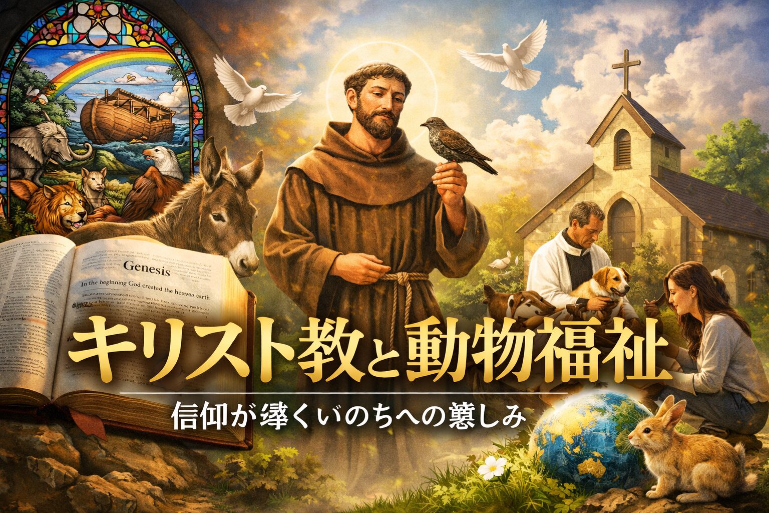 キリスト教　動物福祉