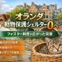 オランダが「動物保護シェルター0」を目指す理由とフォスター制度が変えた未来｜日本が今すぐ学ぶべき動物福祉の本質