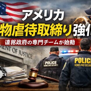 アメリカの動物虐待取締り強化が加速中！何が変わる？日本との差はどこに？