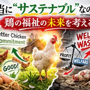 【ウェルフェア・ウォッシングとは？】大手企業が鶏福祉誓約を撤回…本当に「サステナブル」なのか