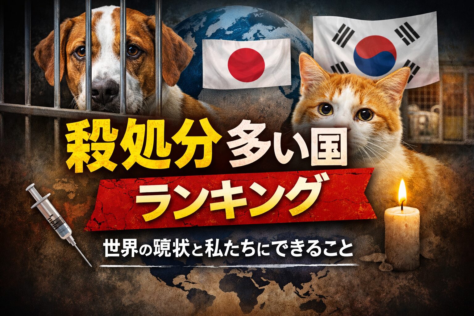 殺処分 多い国 ランキング