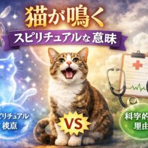 猫が鳴くスピリチュアルな意味とは？時間帯・状況別に動物福祉の視点で徹底解説