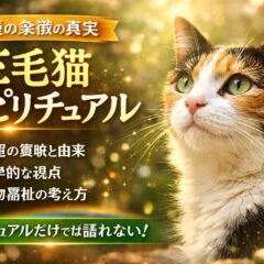 三毛猫のスピリチュアルな意味とは？幸運・守護・魂のつながりを動物福祉の視点で解説