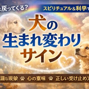 犬の生まれ変わりのサインとは？専門家が解説する7つの兆候と科学的視点