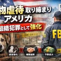 アメリカの動物虐待取り締まり強化｜複数の政府機関が連携する「組織的対策」の全貌
