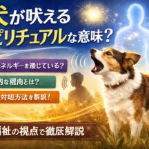 犬が吠えるスピリチュアルな意味とは？科学と霊的視点から徹底解説