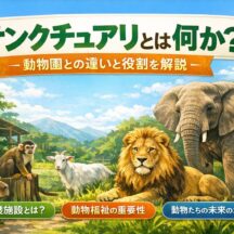 サンクチュアリとは？動物園との違いと役割をわかりやすく解説【動物福祉】