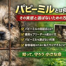 パピーミルとは何か？その実態と選ばないための方法【動物福祉の視点から徹底解説】