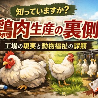 鶏肉生産の裏側を知っていますか？日本の養鶏業が抱える動物福祉の現実