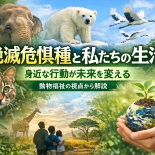 絶滅危惧種と私たちの生活の関係とは？原因・現状・守る方法をわかりやすく解説