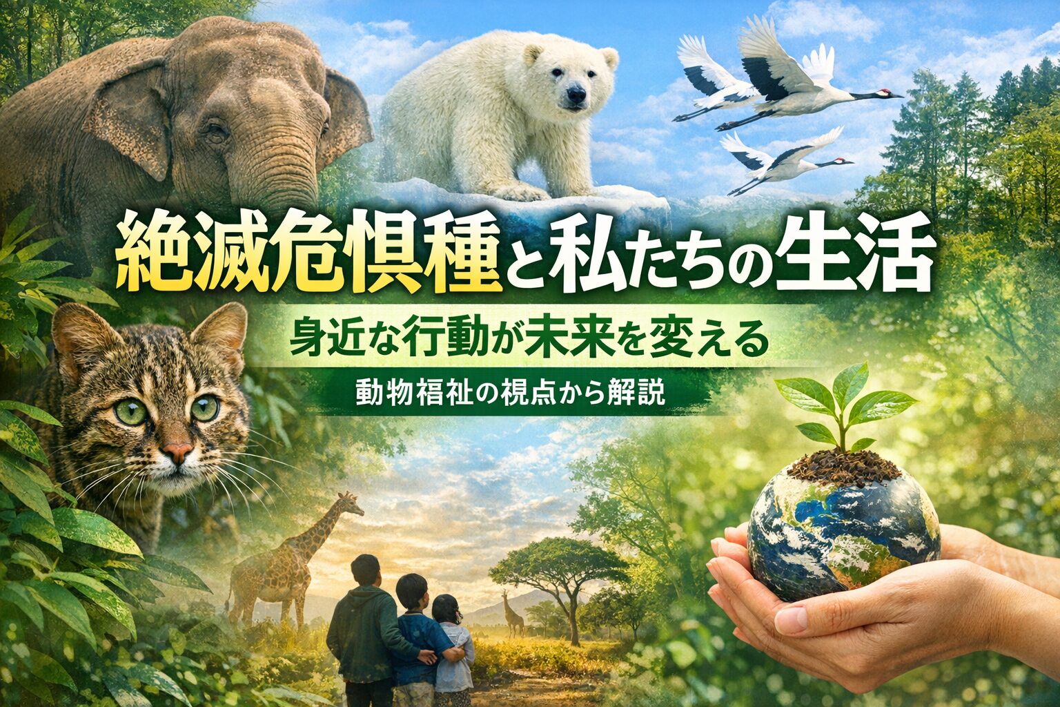 絶滅危惧種と未来を守る