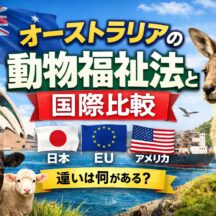 オーストラリアの動物福祉法とは？日本・EU・アメリカとの国際比較でわかる動物福祉の現在