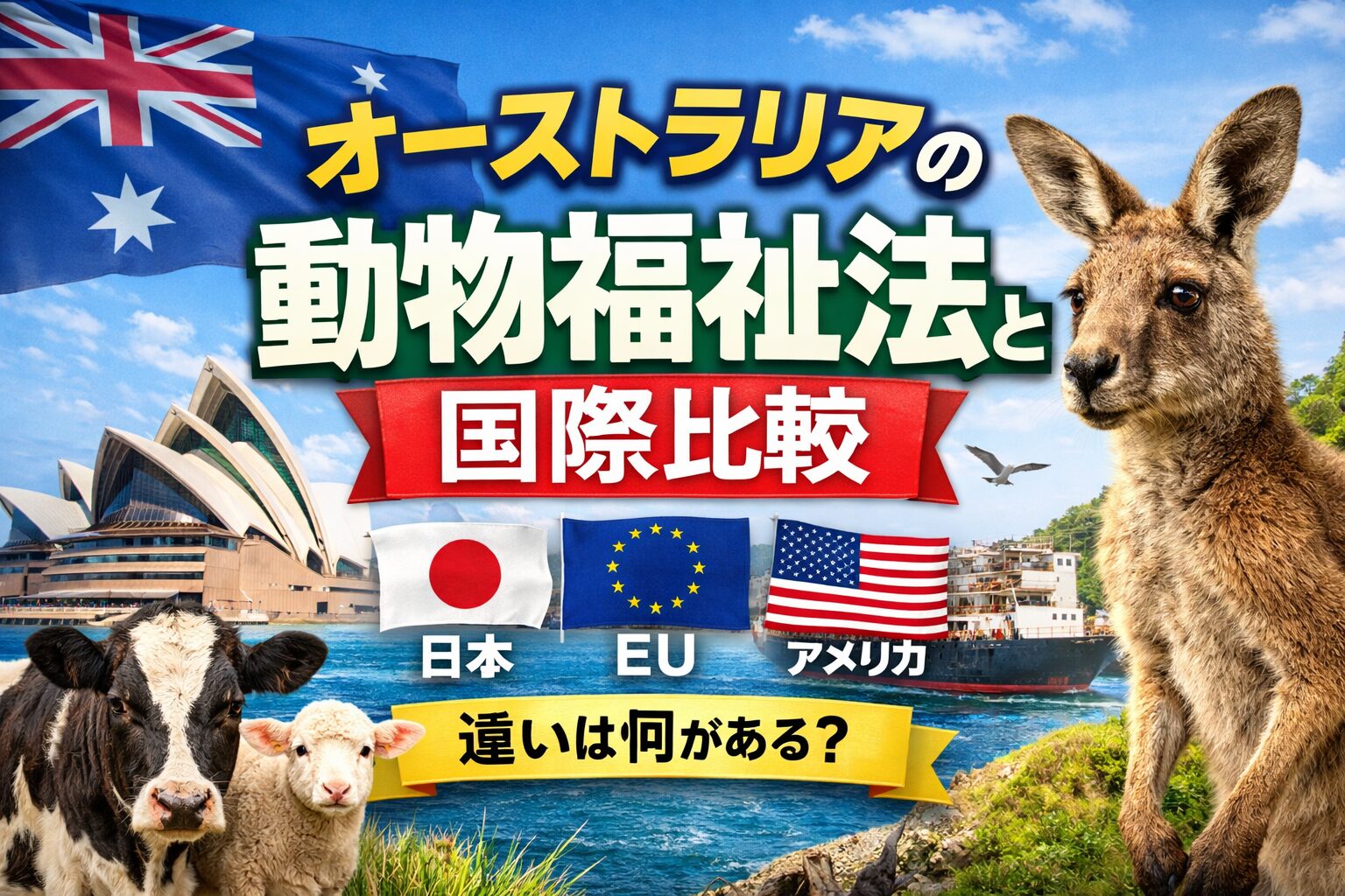 オーストラリアの動物福祉法比較