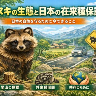 タヌキの生態とは？日本の在来種保護の現状と人間との共存を解説
