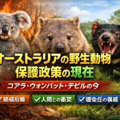 オーストラリアの野生動物保護政策の現在——コアラ・ウォンバット・デビルの今