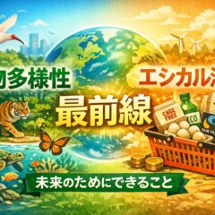 生物多様性とエシカル消費の最前線｜私たちの選択が地球と動物を守る理由