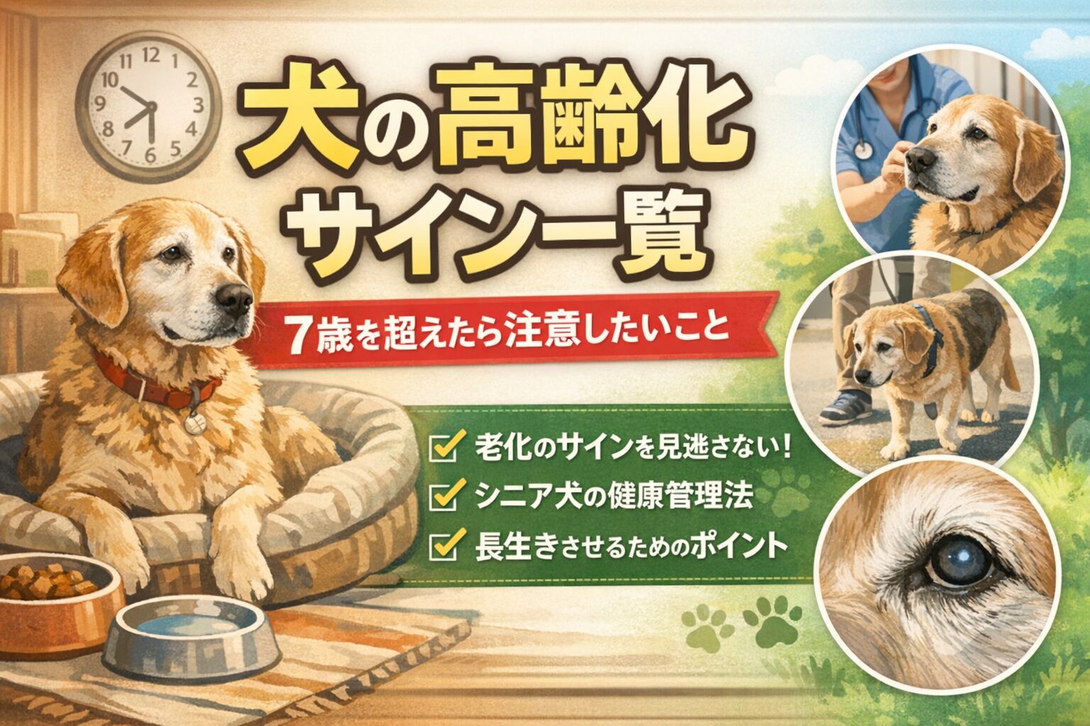 シニア犬のケアガイド