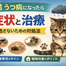 猫がうつ病になったら？症状・原因・治療法を動物福祉の視点で徹底解説