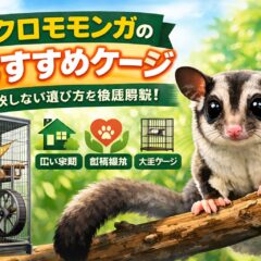 フクロモモンガのおすすめケージ｜失敗しない選び方と理想サイズを徹底解説