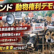 インドで動物権利デモが拡大——デリー数百人規模の抗議運動が法改正を動かす