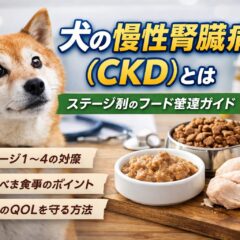 犬の慢性腎臓病（CKD）とは？ステージ別フード管理と食事の完全ガイド