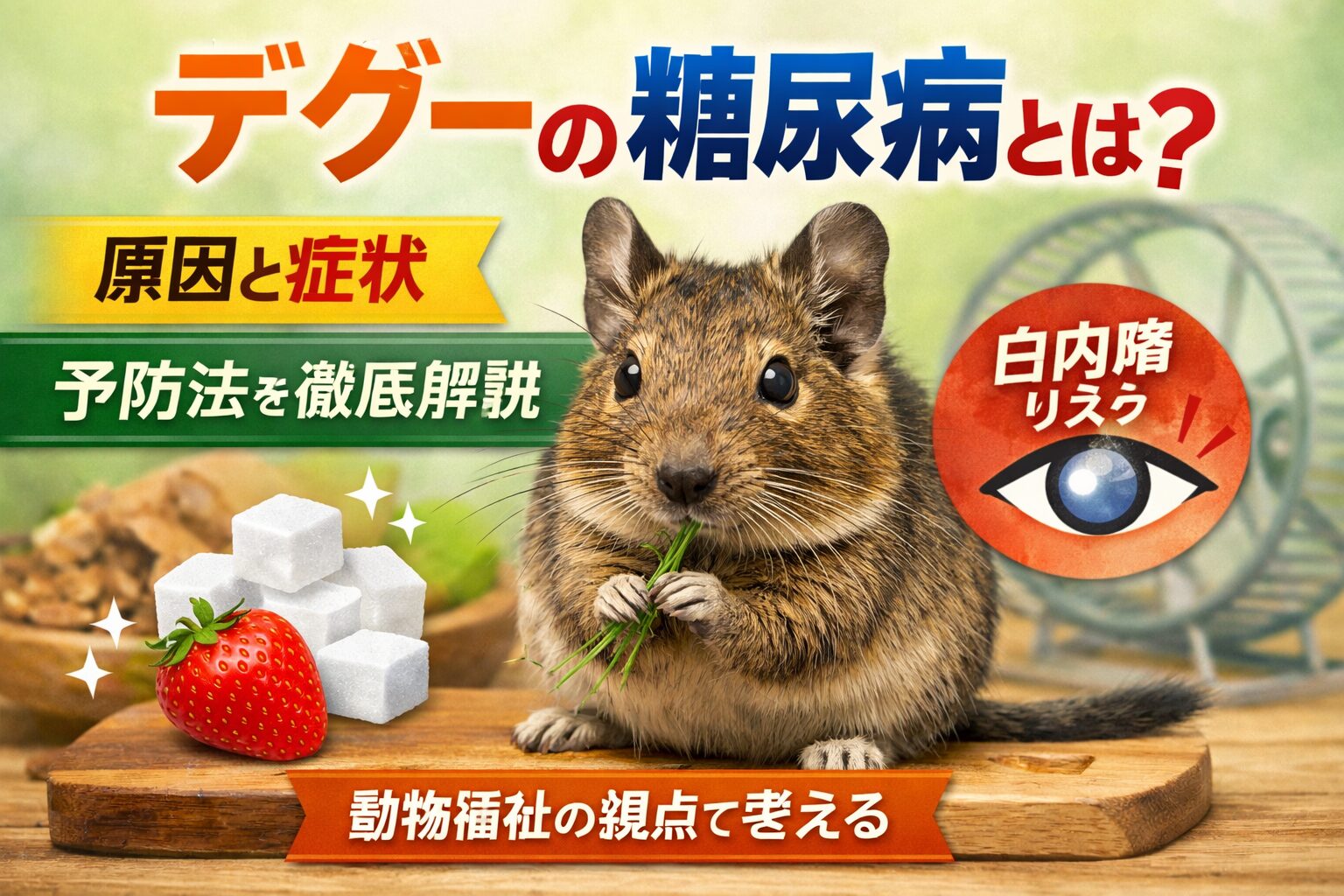 デグーの糖尿病とは