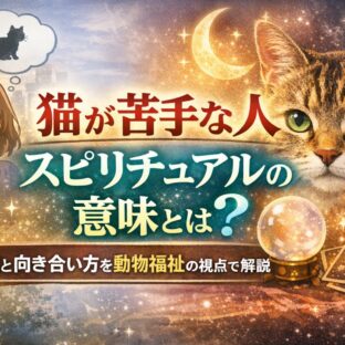 猫が苦手な人のスピリチュアルな意味とは？霊的感受性・エネルギーの視点から深掘り解説