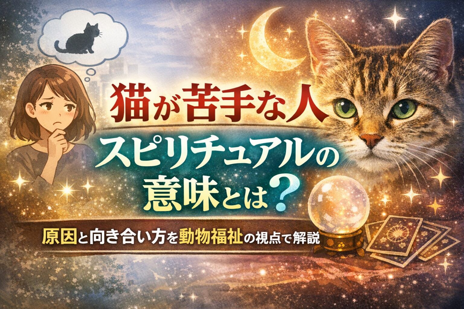猫が苦手な人のスピリチュアルな意味