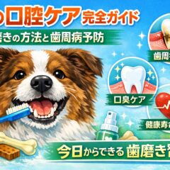 犬の口腔ケア完全ガイド｜歯磨きの方法と歯周病予防【獣医師推奨】