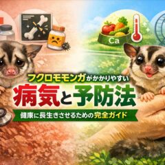 フクロモモンガがかかりやすい病気7選｜症状・原因・予防法を完全解説