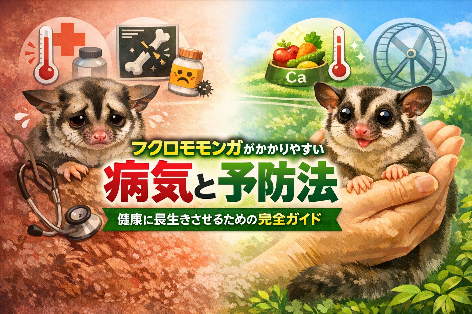 フクロモモンガの健康ガイド