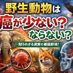 野生動物は癌が少ない？ならない？｜知られざる真実と動物福祉の視点で徹底解説